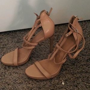 Strap up heels